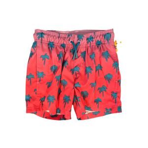 Cat & Jack Pink Palm Trees Swim Trunks Size 4/5